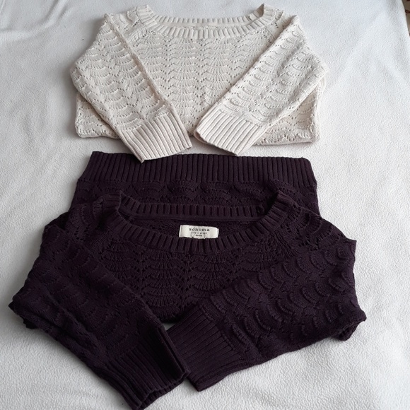 Sonoma Tops - 3/$10 LOT Sonoma 3/4 Sleeves Tops Size SP